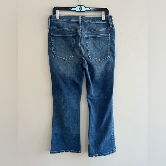 J. Crew NWT Denim Billie 9" Demi-Boot Crop Jean in Hudson Med Blue Wash, 30 - Picture 3 of 11